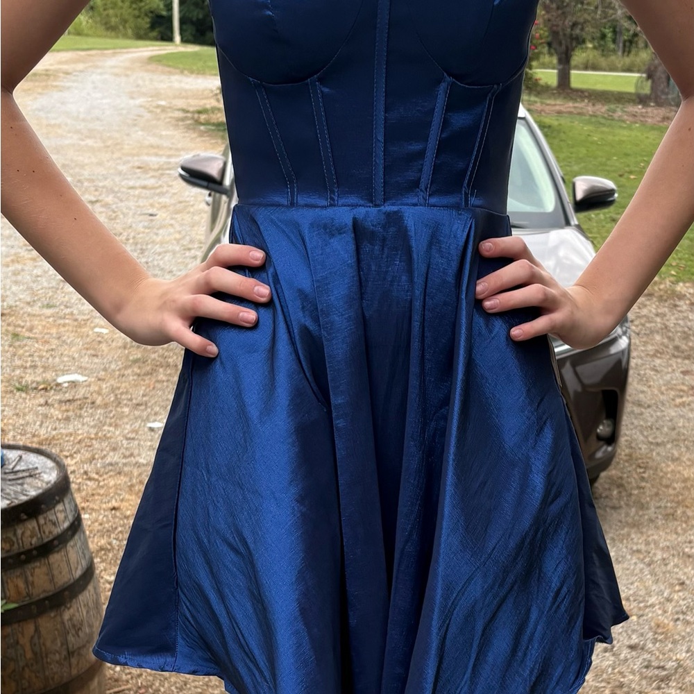MSI Navy Blue Party Dress